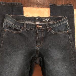New York and Co skinny jeans size 8